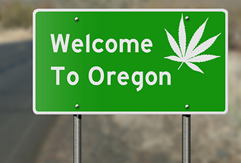 Oregon Cannabis Sign
